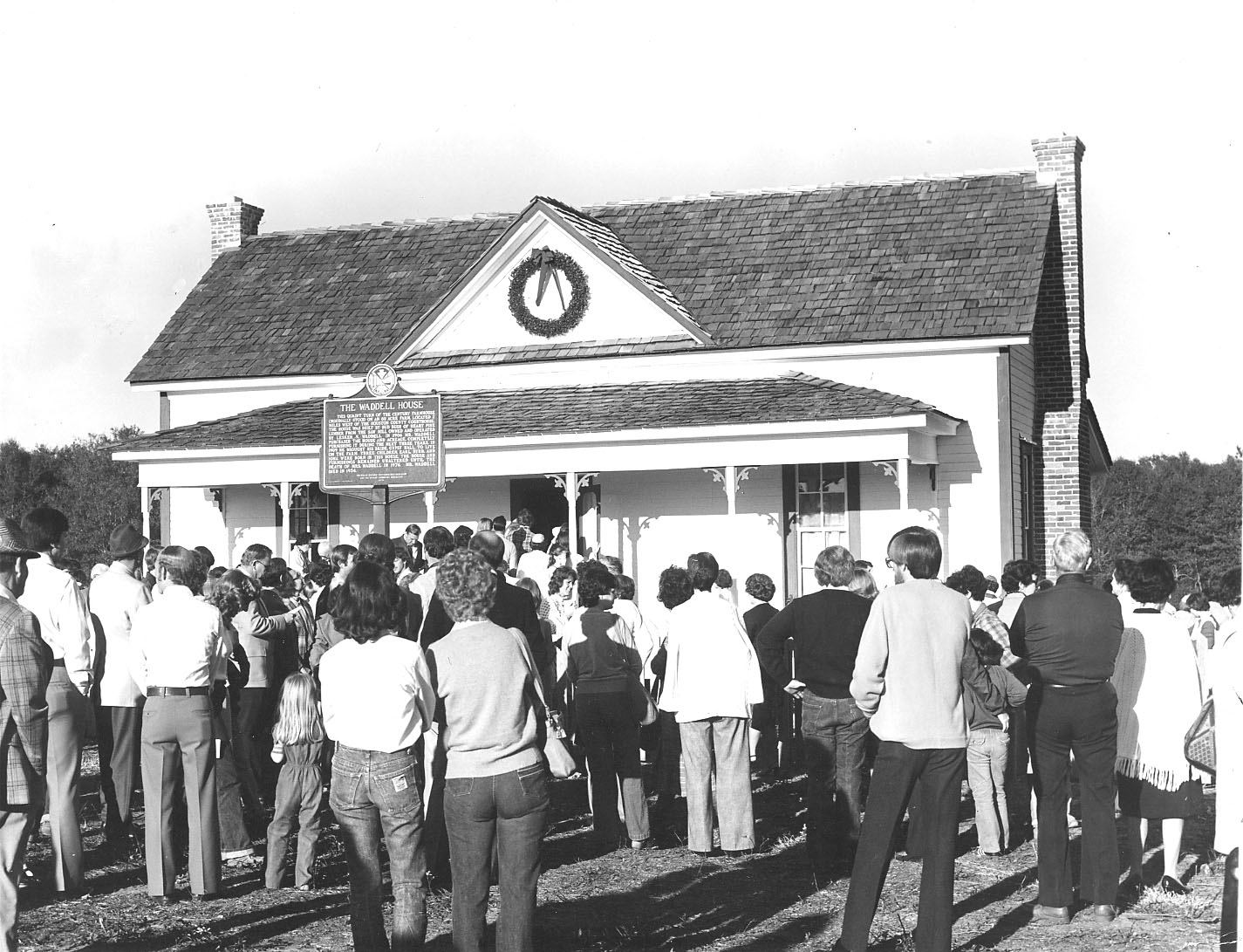 Waddell House Dedication
